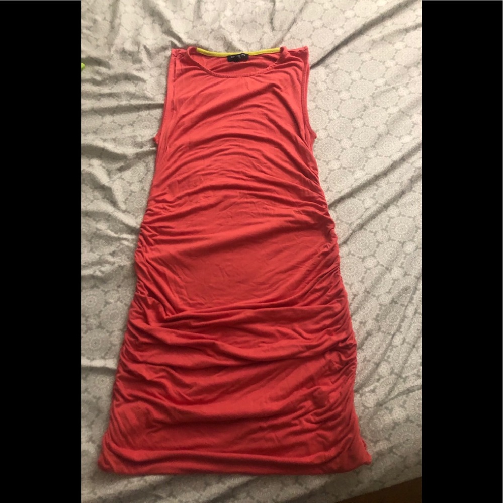 Orange dress